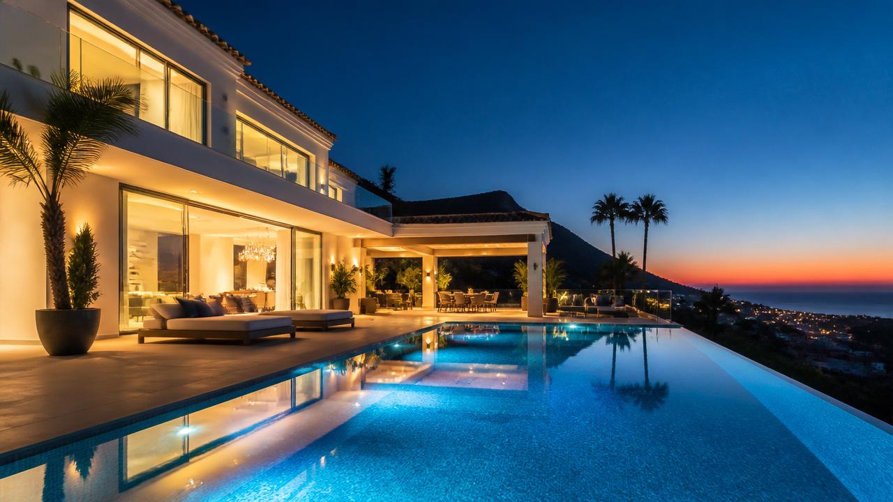 How twilight sells a villa